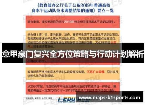 意甲豪门复兴全方位策略与行动计划解析 意甲豪门复兴全方位策略与行动计划解析